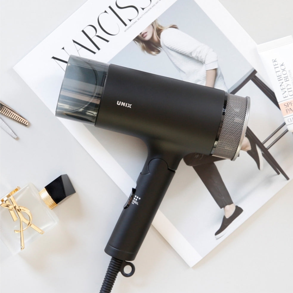 UNIX UN-A1610N Professional Hair Dryer 1700W with powerful airflow and cool air function 