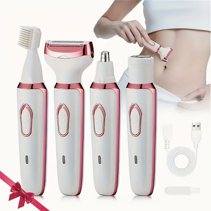 Lady Shaver Hair Remover 4-in-1 Trimmer Buy Online Pakistan