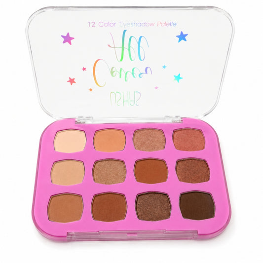 USHAS Cover All 12 Color Eyeshadow Palette Buy Online Pakistan