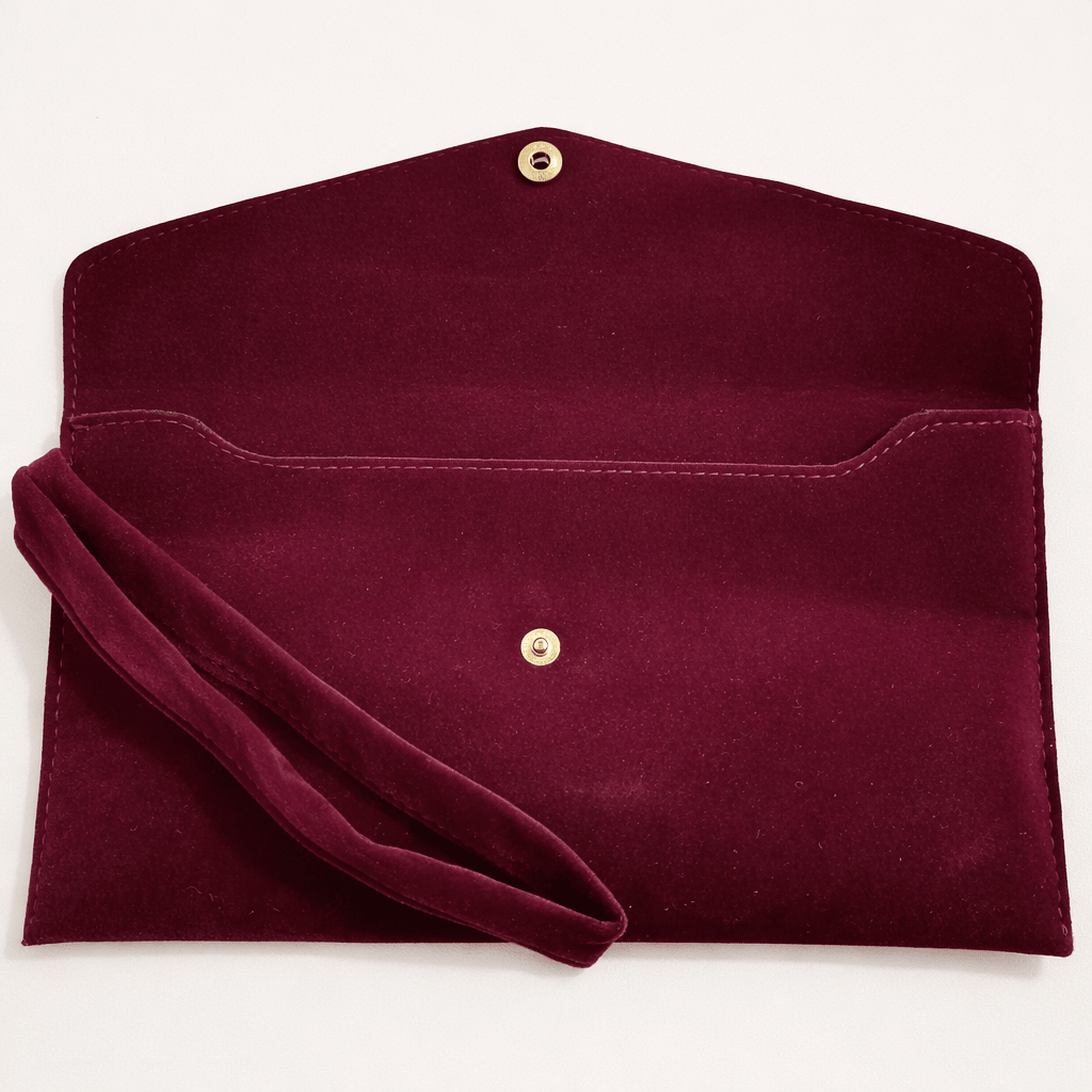 Velvet Luxe 7 - Piece Makeup Brush Set with Pouch – Premium Face & Eye Kit - Lotshop.pk