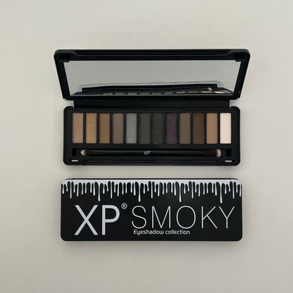XP Smoky Eyeshadow Palette – 12 Highly Pigmented Shades 🎨✨ - Lotshop.pk
