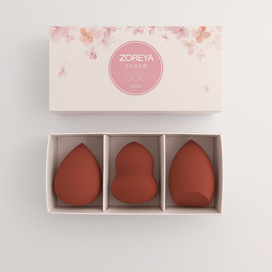 ZOREYA 3 - Piece Makeup Sponge Set – Premium Beauty Blenders for Flawless Finish | Lotshop.pk - Lotshop.pk